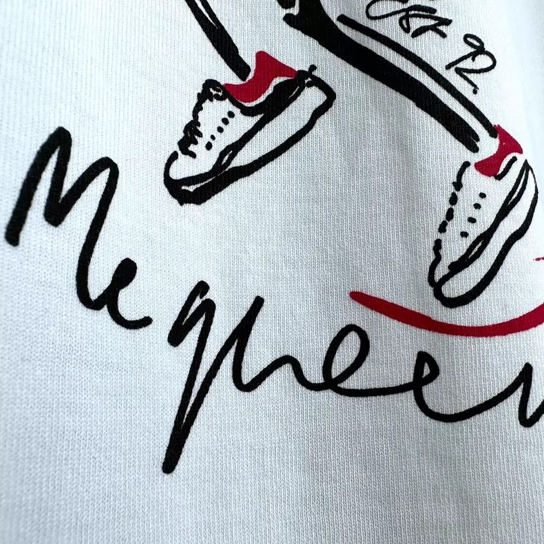 Alexander McQueen Alexander Mcqueen Printed T-shirt Size US XL / EU 56 / 4 - 4 Thumbnail