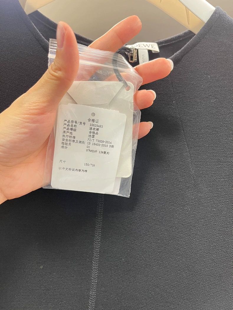 Loewe LOEWE A sheer back dress Size XS / US 0-2 / IT 36-38 - 5 Thumbnail