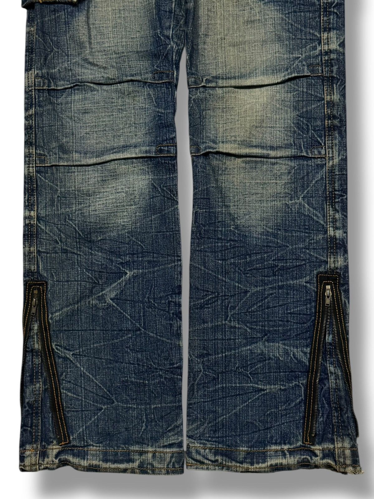 Ciaopanic Vintage 00s Ciaopanic Japanese Cargo Denim Jeans | W31 Size US 31 - 6 Thumbnail