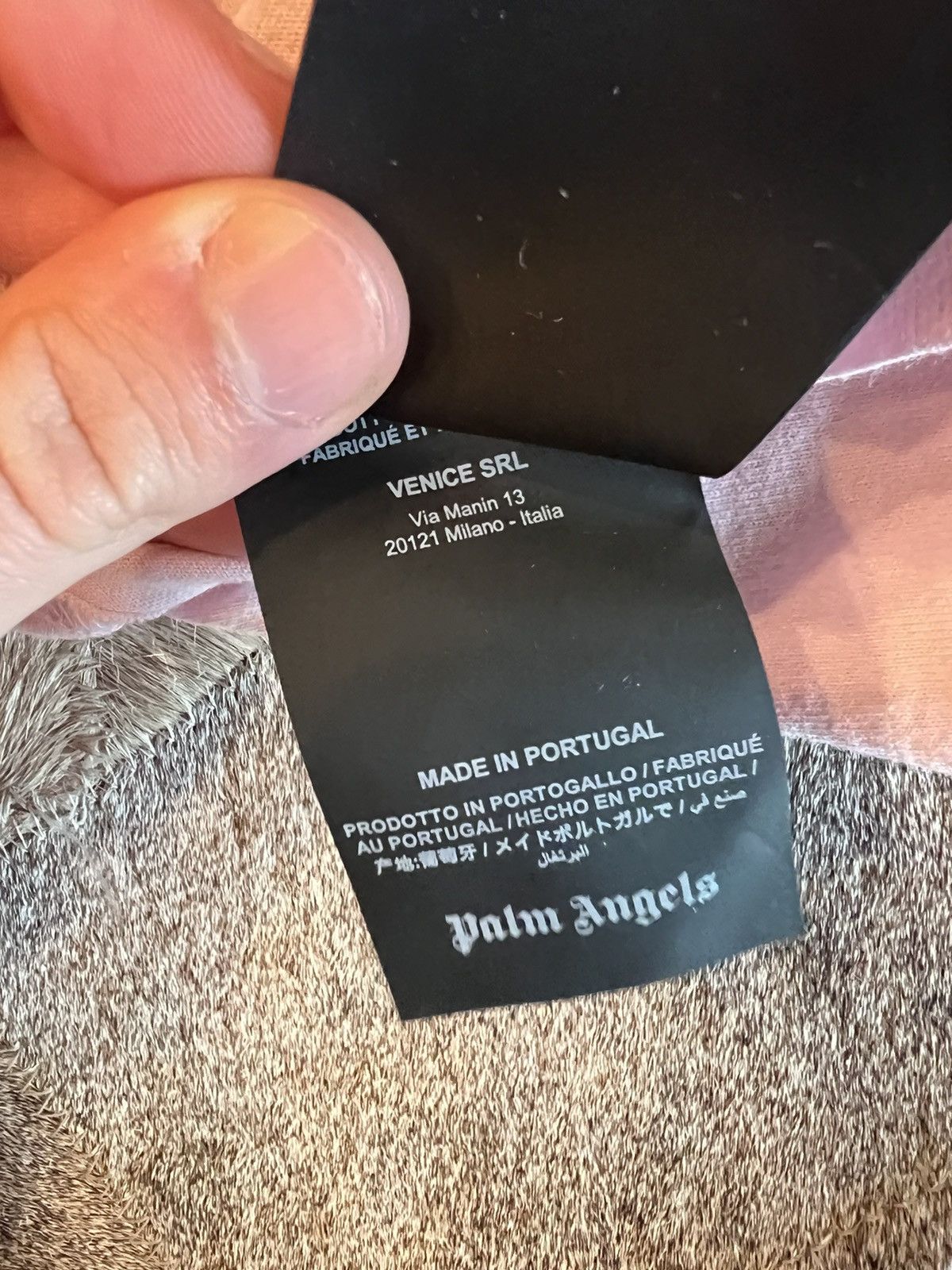 Palm Angels Palm Angels Pink Palm Logo Tee Size US M / EU 48-50 / 2 - 6 Thumbnail