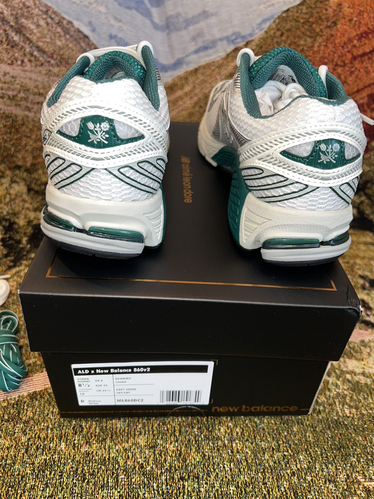Aime Leon Dore × New Balance Aime Leon Dore ALD x New Balance 860v2 green Size US 8.5 / EU 41-42 - 6 Thumbnail