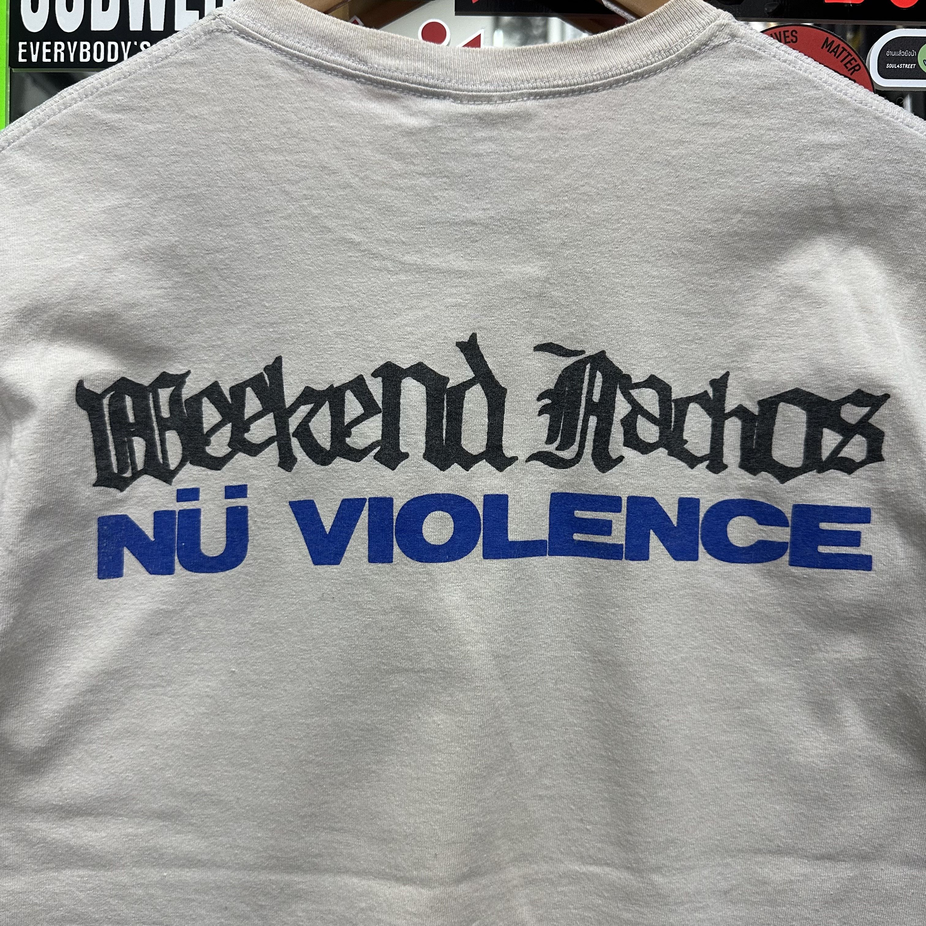 Band Tees WEEKEND NACHOS NU VIOLENCE 2000s Powerviolence Shirt Size US S / EU 44-46 / 1 - 5 Thumbnail