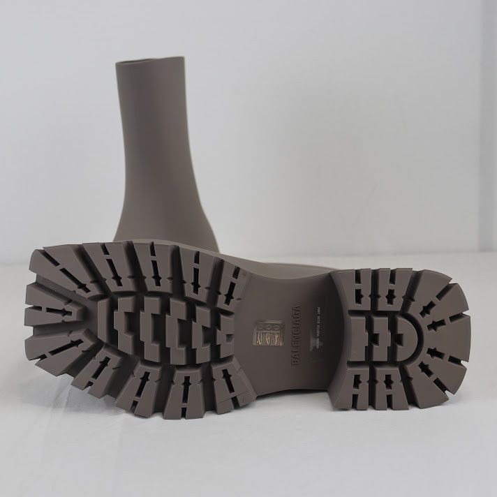 Balenciaga o1rshd1 Q:2 / Trooper Boots in Medium Grey Size US 8 / EU 41 - 13 Thumbnail