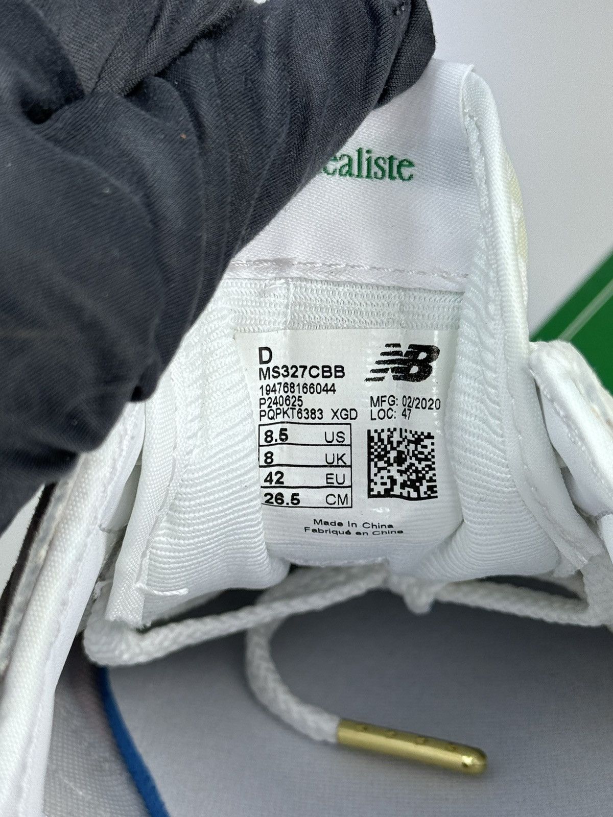 Casablanca × New Balance NEW BALANCE X CASABLANCA SNEAKERS Size US 8.5 / EU 41-42 - 12 Thumbnail