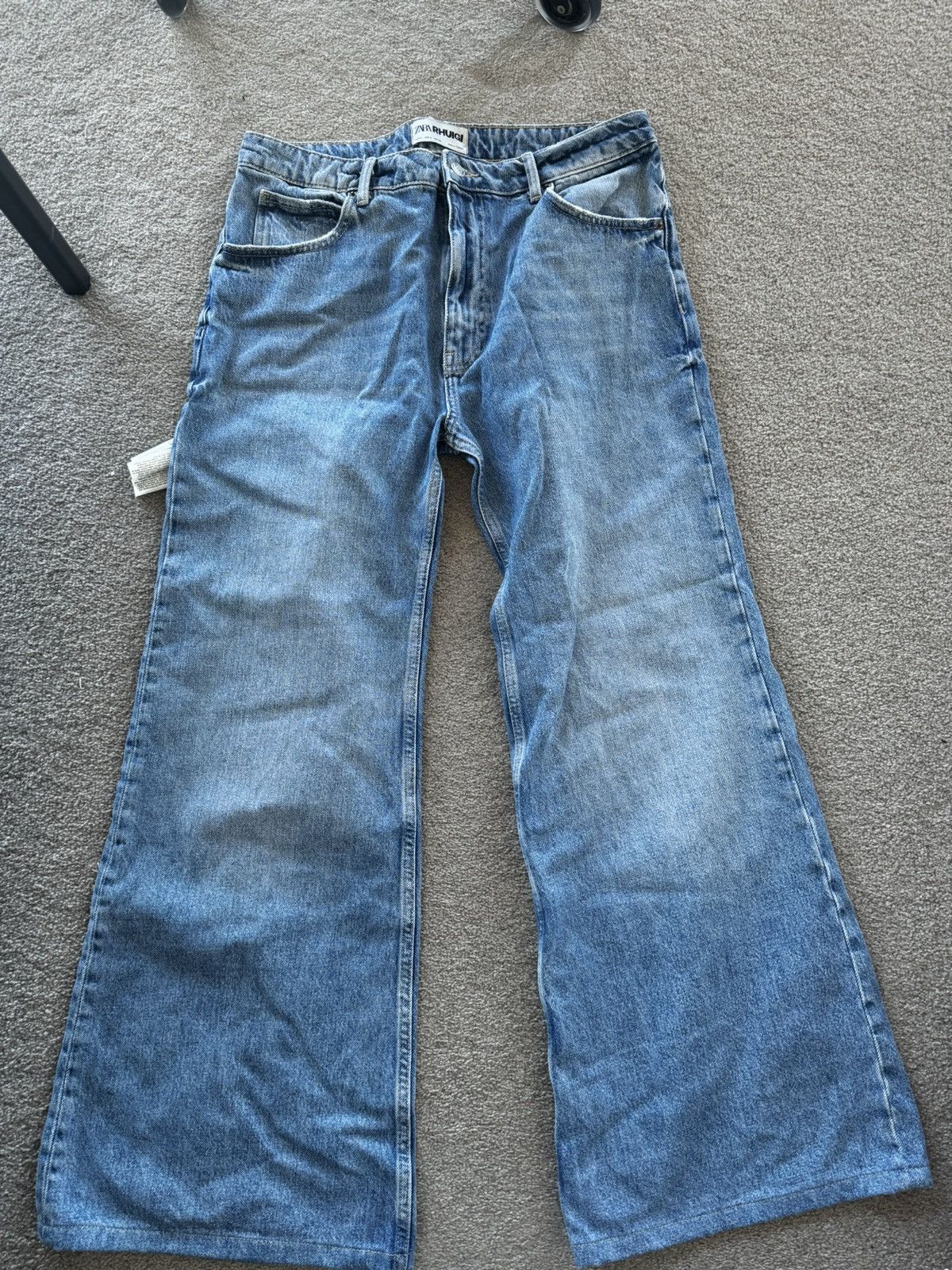 Rhude × Zara Zara x Rhude Denim Pants Size US 32 / EU 48 - 1 Thumbnail