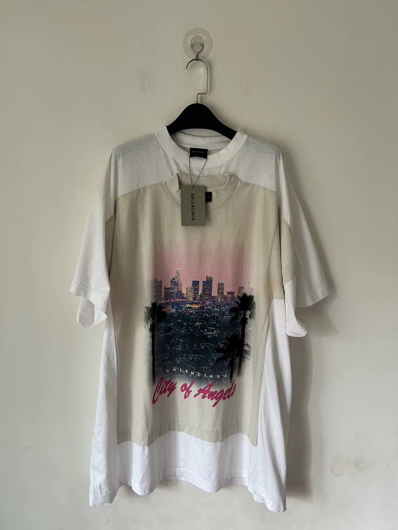 Balenciaga Balenciaga City of Angels Los Angeles Night View Overlappi Size US L / EU 52-54 / 3 - 1 Thumbnail