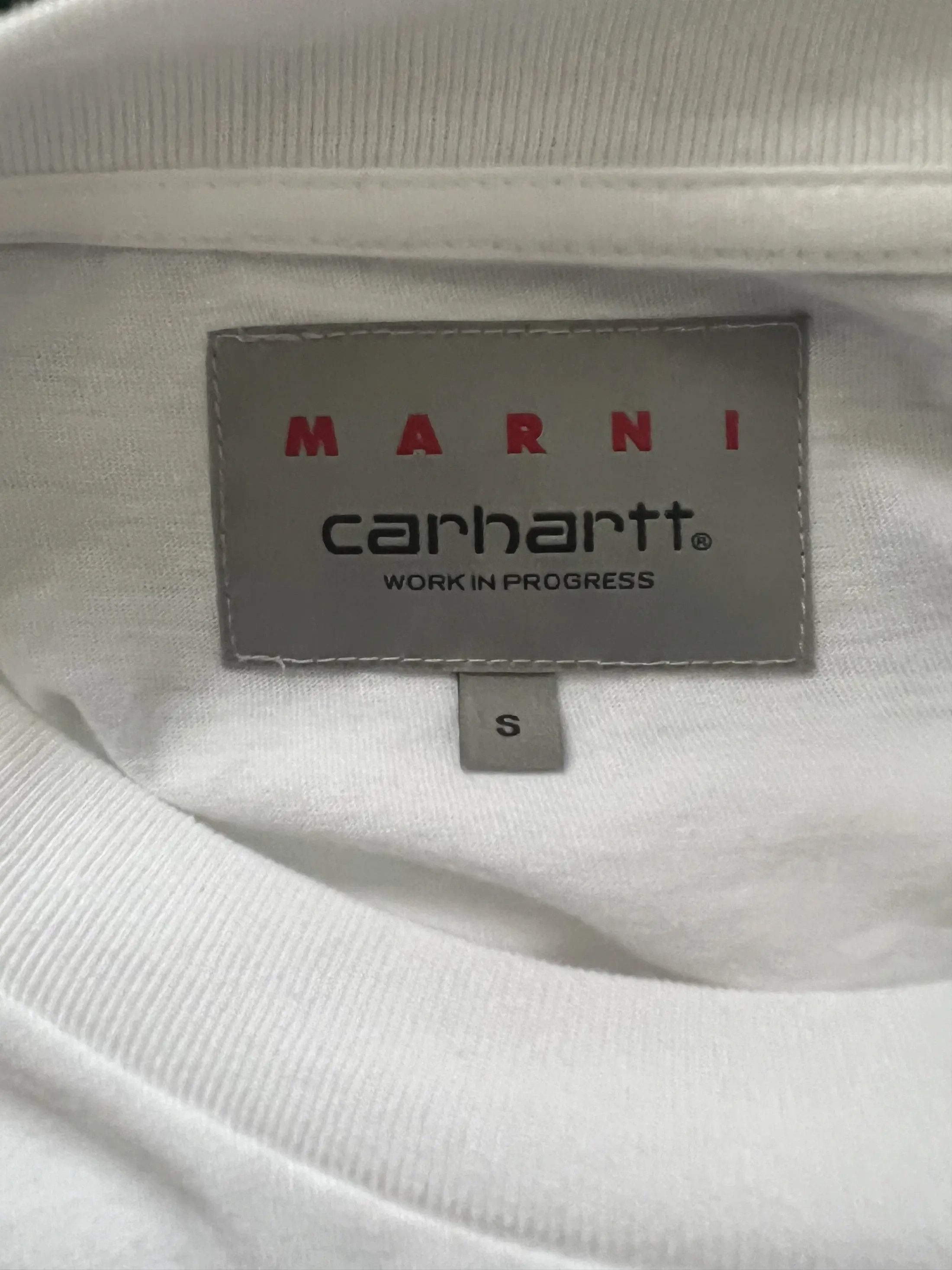 Carhartt Wip × Marni T- Shirt With Sewn In Tank Top Size US S / EU 44-46 / 1 - 11 Thumbnail
