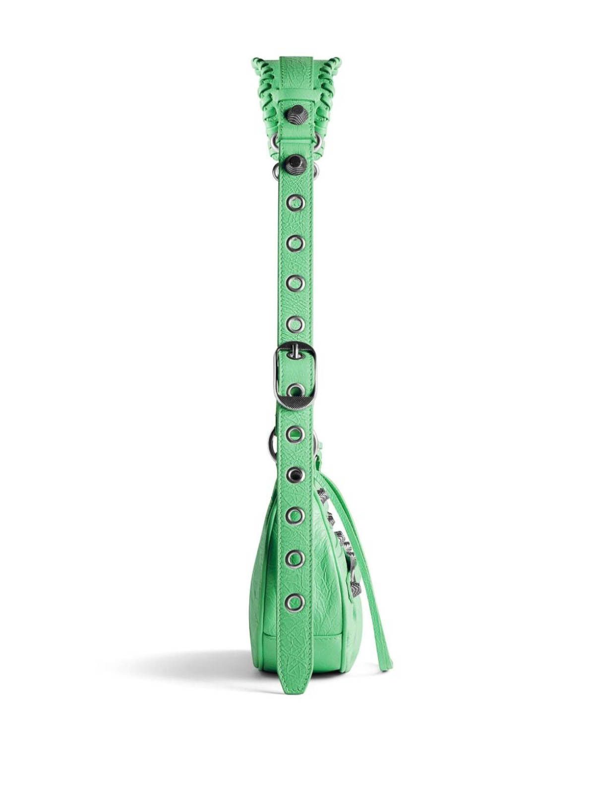 Balenciaga o1tr1nto1025 Size: OS / Le Cagole XS Shoulder Bag in Green Size ONE SIZE - 2 Thumbnail