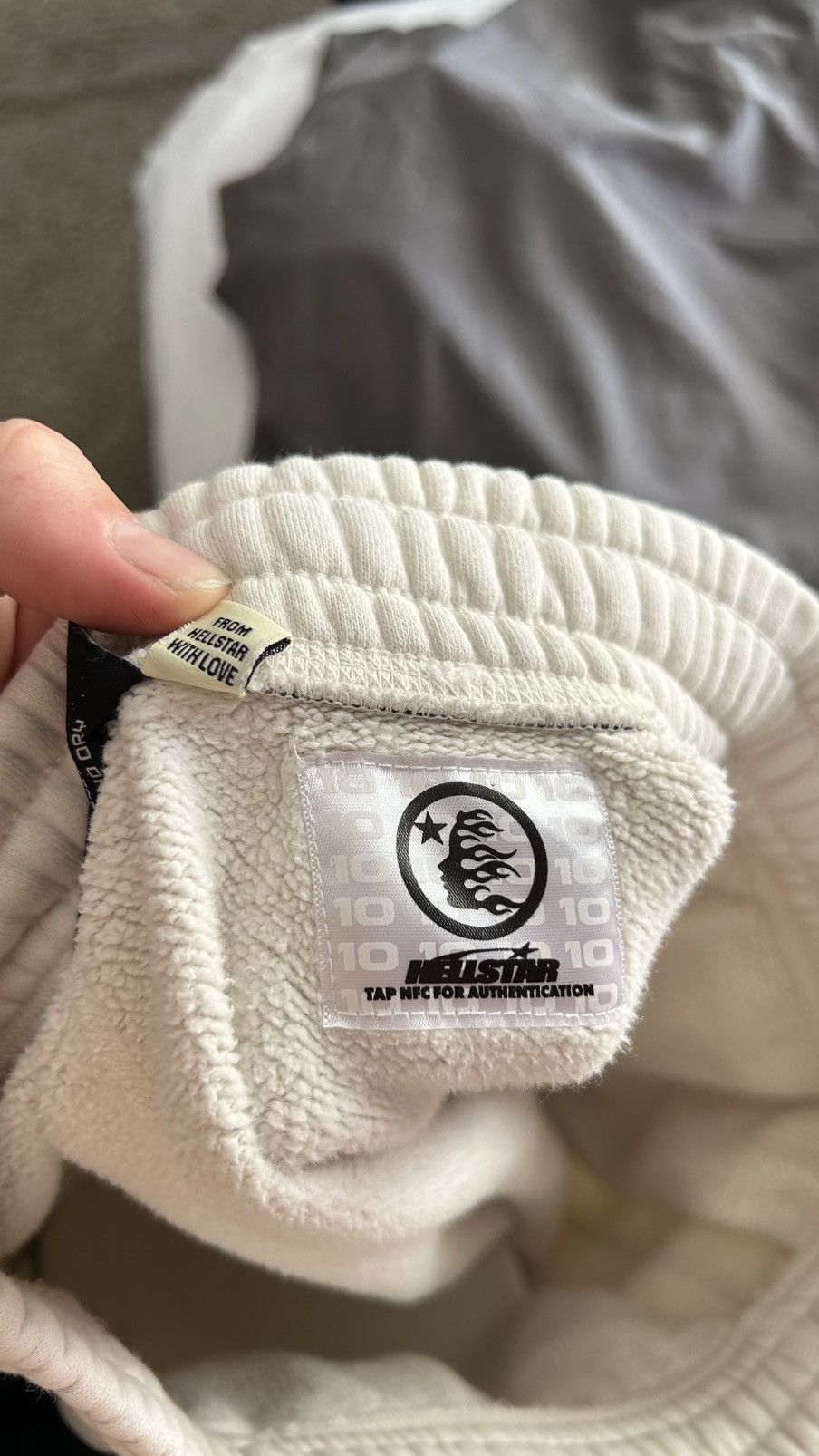 HELLSTAR Hellstar White Skull Sweat Pants Size US 30 / EU 46 - 16 Thumbnail
