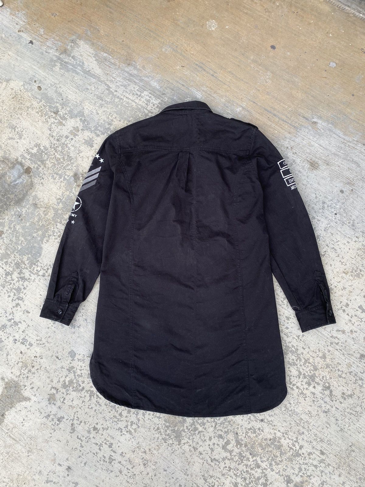Japanese Brand Abettor harajyuku military punk style long sleeve shirts Size M / US 6-8 / IT 42-44 - 2 Thumbnail