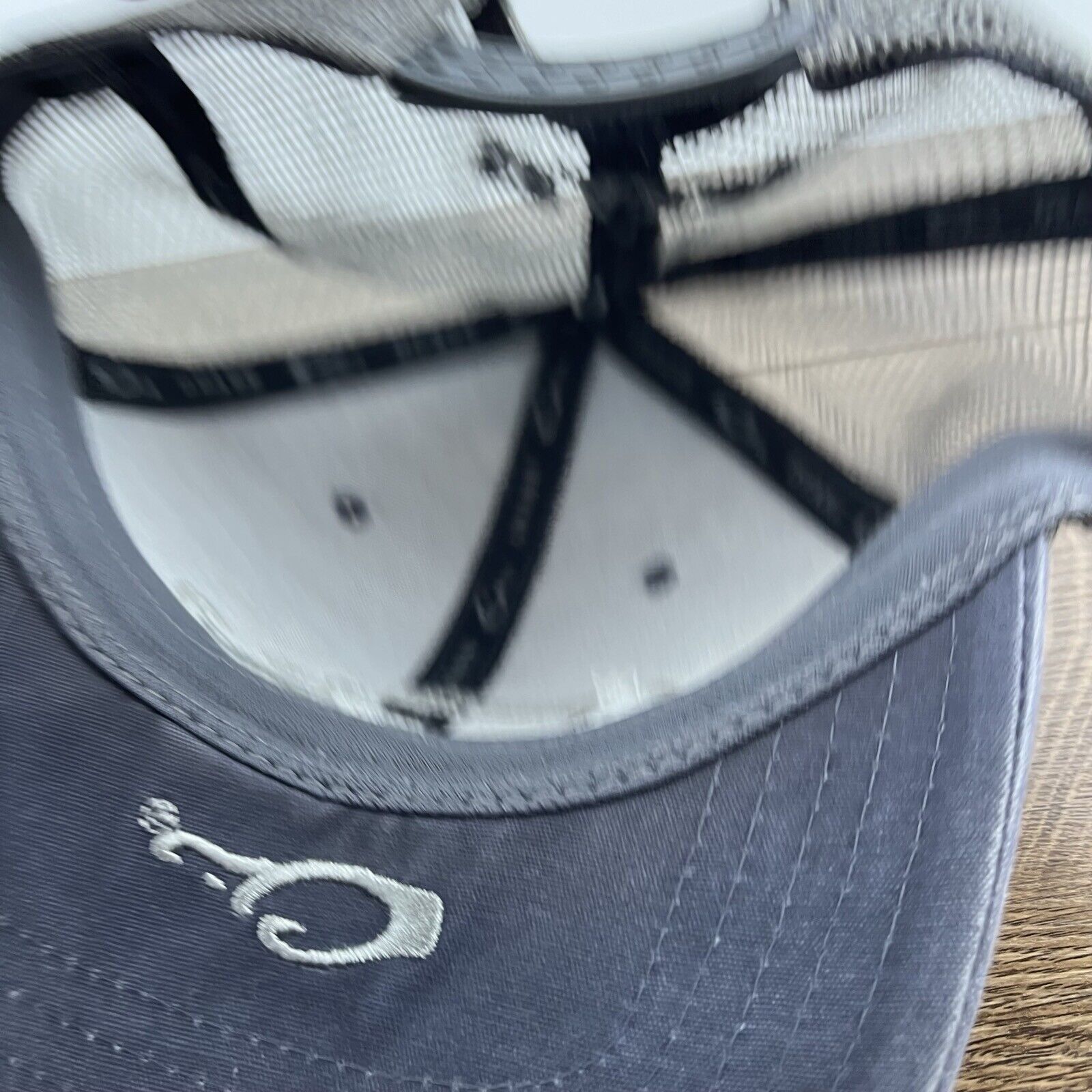 Other Quicksilver Hat Gray Cap Adjustable Hat Gray Adult Fit Hat Size ONE SIZE - 14 Thumbnail