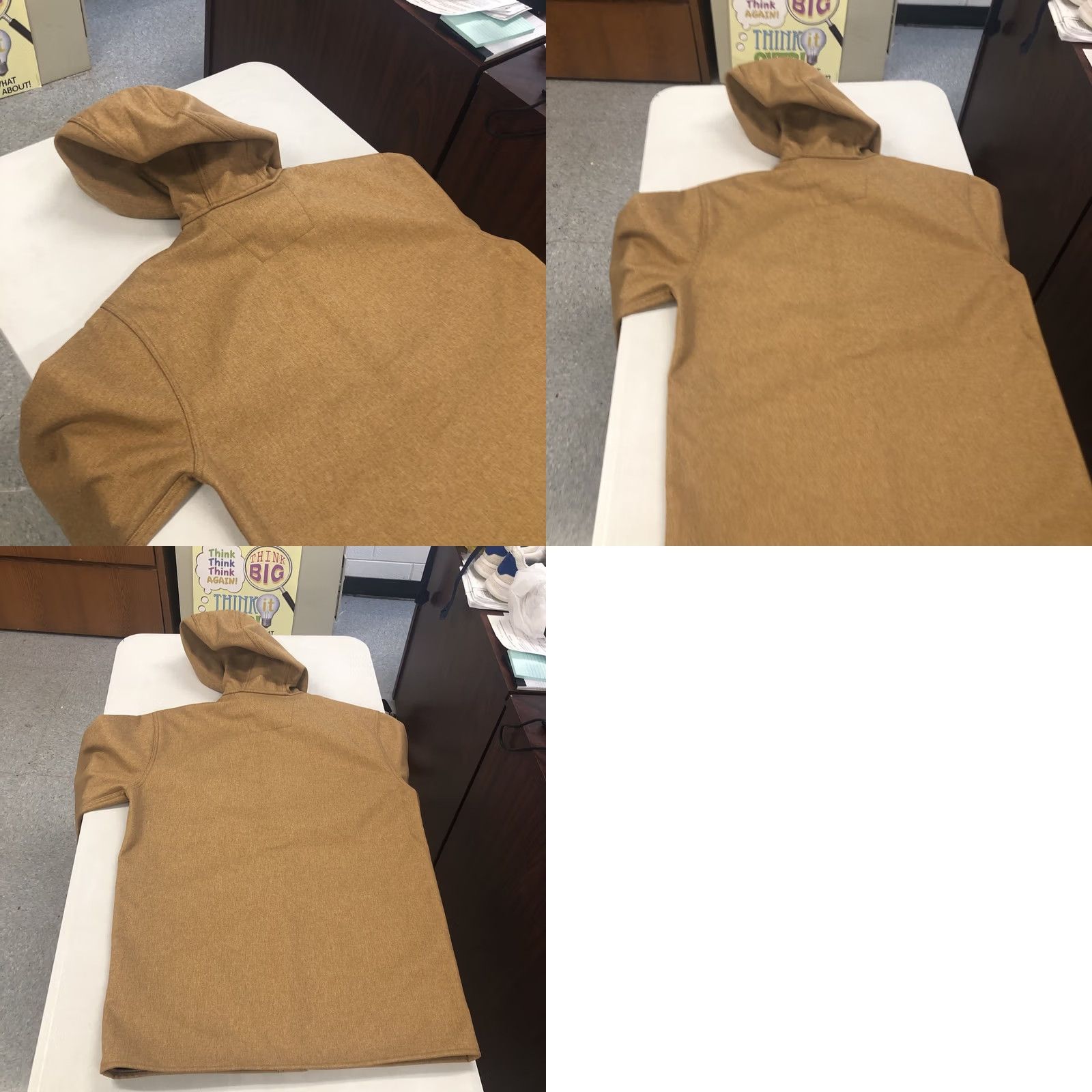 Carhartt Carhartt Rain Defender Relaxed Fit Heavyweight Hooded Shirt Jacket Small Brown Mens Jacket Size US S / EU 44-46 / 1 - 8 Thumbnail