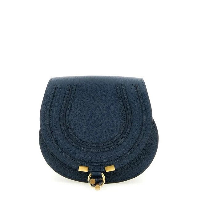 Chloe Chloe Saddle Small Blue Crossbody Bag New & Authentic Size ONE SIZE - 1 Thumbnail