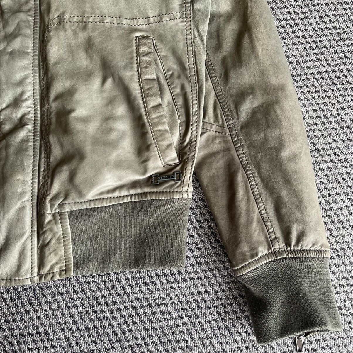 Diesel Diesel Leather Jacket Classic Vintage Prefer Size S to M Size US M / EU 48-50 / 2 - 4 Thumbnail