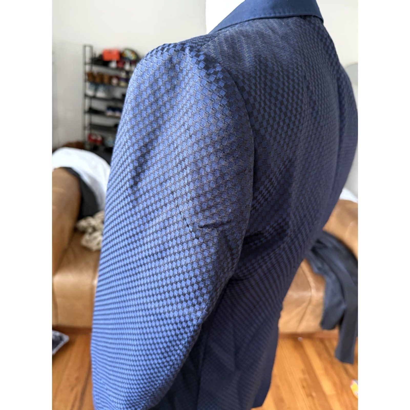 Vintage **Men's Classic Navy Frere Blazer Size 40** User: Men's Classic Navy Frere Blazer Size 40 Size 40R - 5 Thumbnail
