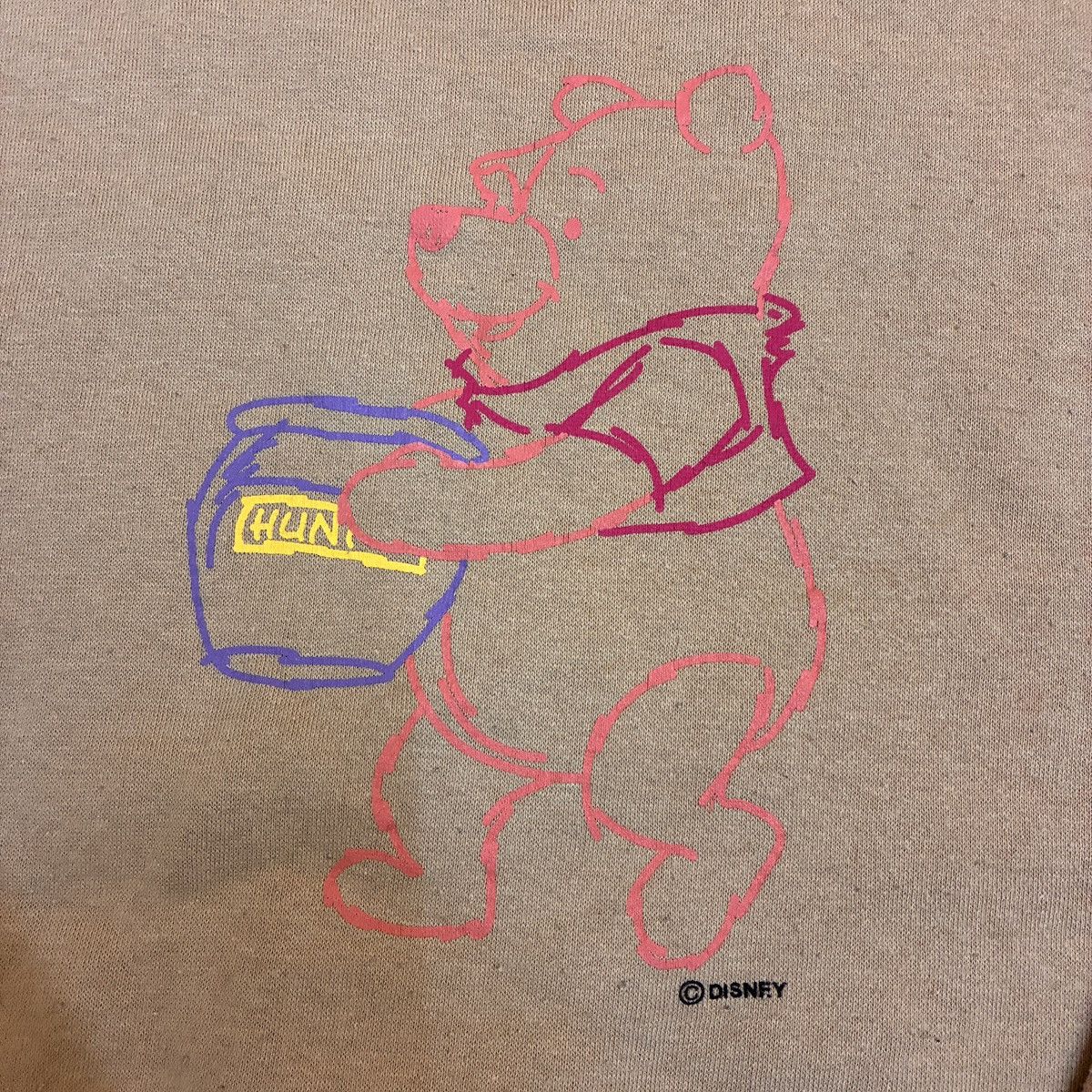 Disney Vtg Disney Pooh Size US L / EU 52-54 / 3 - 3 Thumbnail