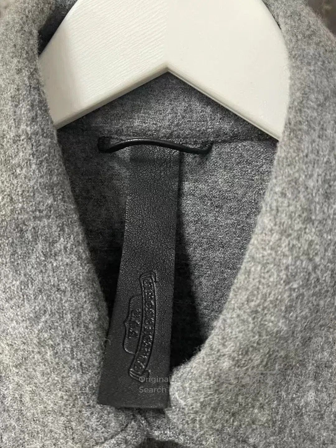 Chrome Hearts Chrome Hearts Gray Silver Buckle Wool Jacket. Size US S / EU 44-46 / 1 - 6 Thumbnail