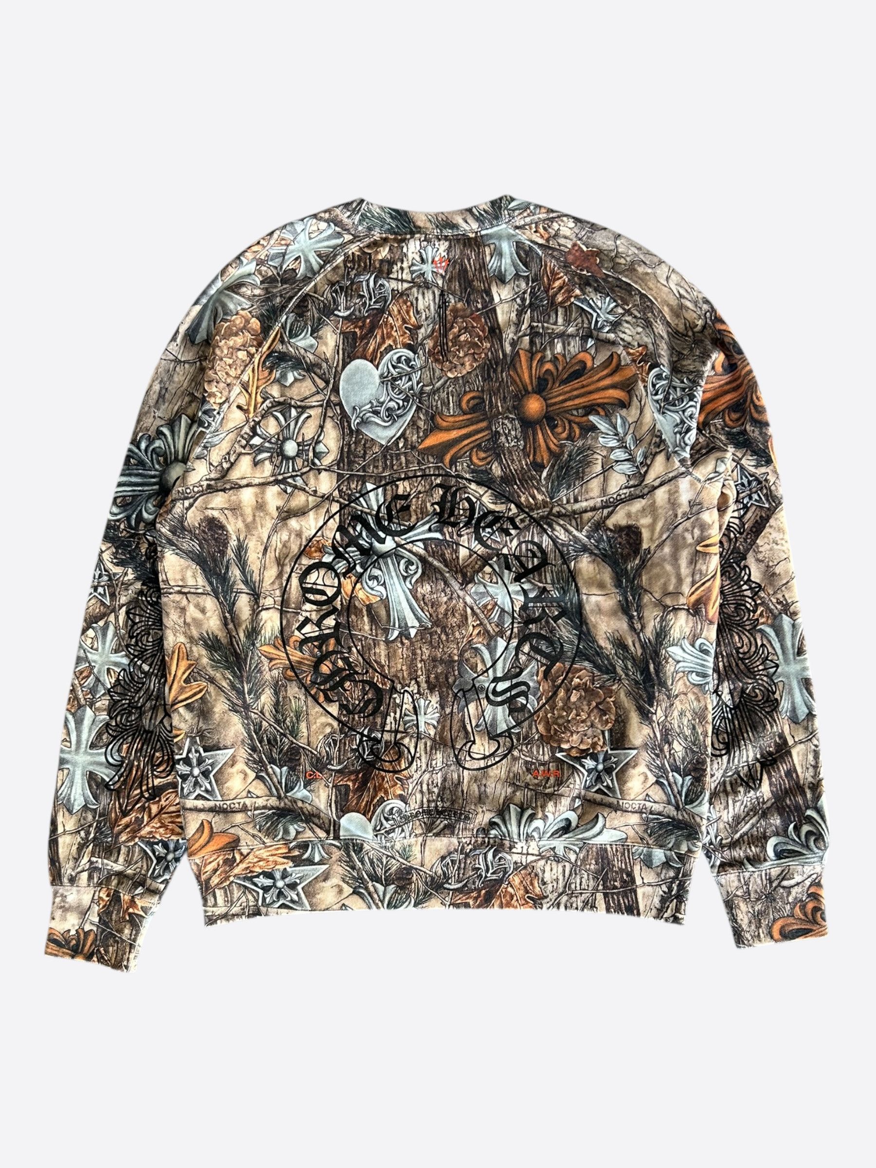 Chrome Hearts Chrome Hearts Nike NOCTA Camouflage Horseshoe Logo Sweater Size US M / EU 48-50 / 2 - 2 Thumbnail