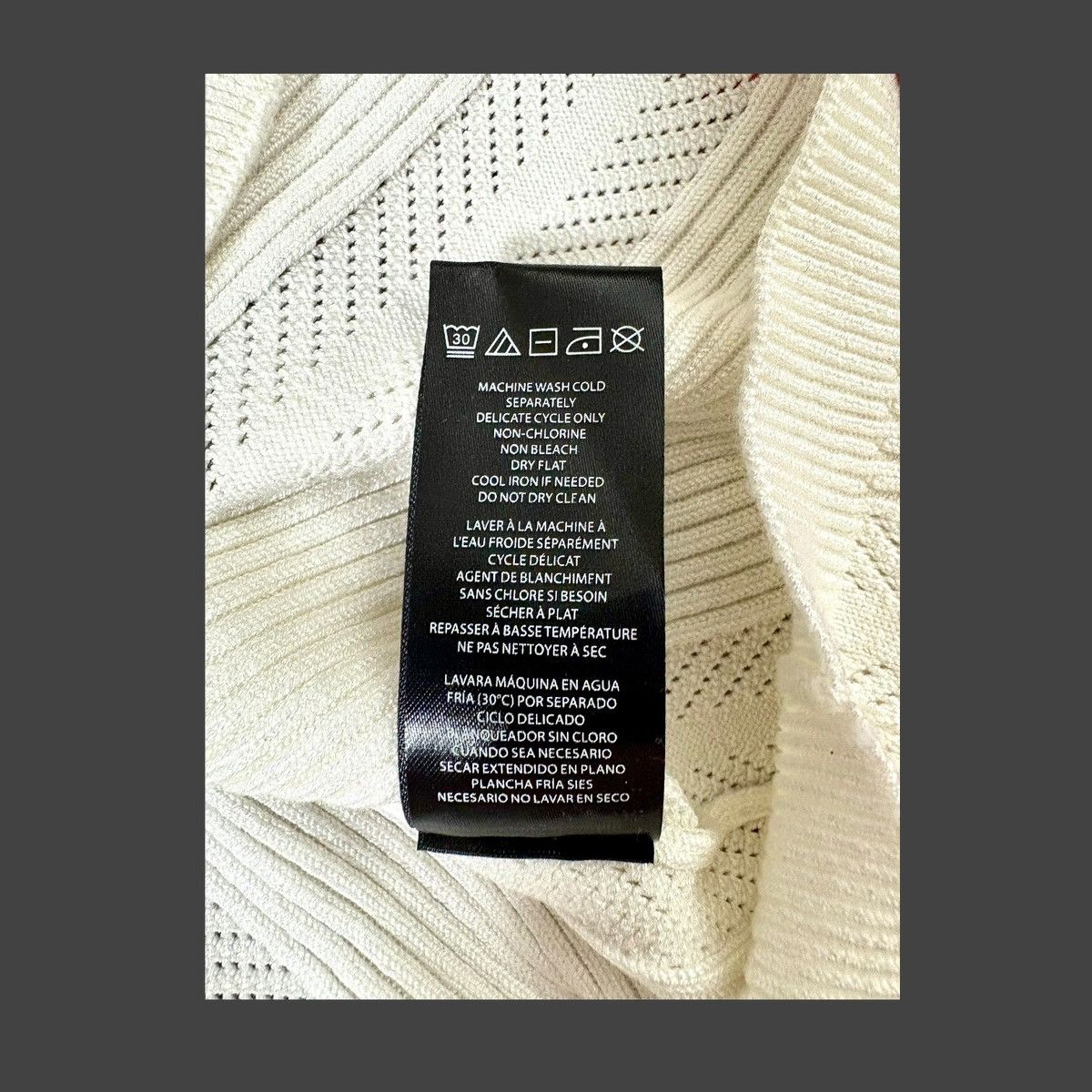 NVLTY NVLT Women’s Marshmallow Ribbed Fabric Cardigan Sweater Sz L Size L / US 10 / IT 46 - 17 Thumbnail