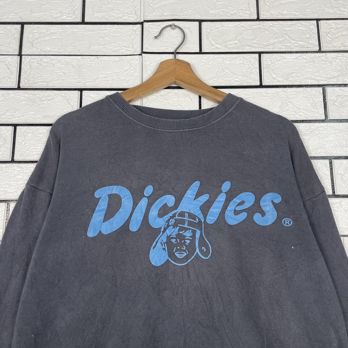 Dickies Dickies Big Logo Crewneck Sweatshirt Size M / US 6-8 / IT 42-44 - 2 Thumbnail