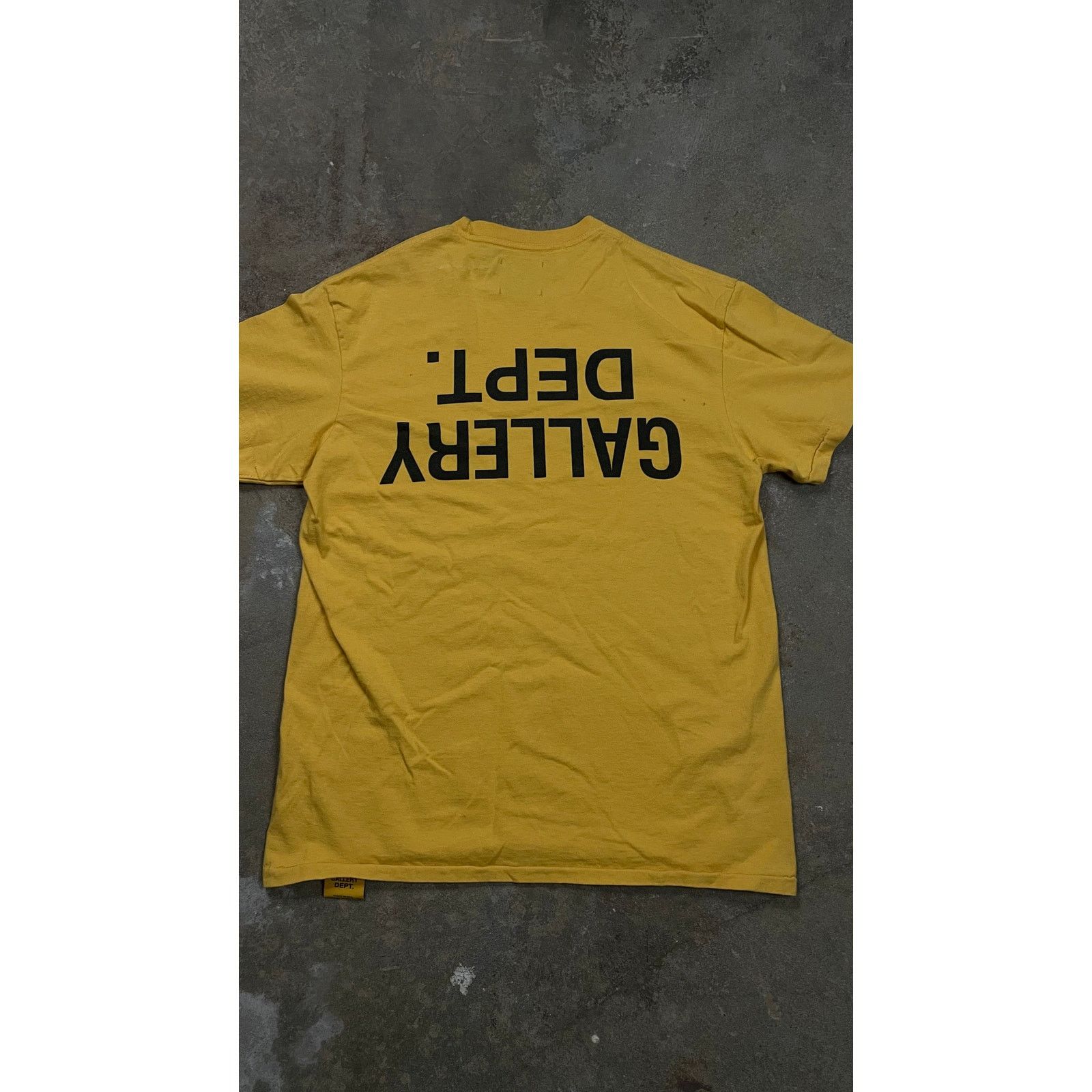 Gallery Dept. Gallery Dept F Up Yellow Tee New Medium Size US M / EU 48-50 / 2 - 1 Thumbnail
