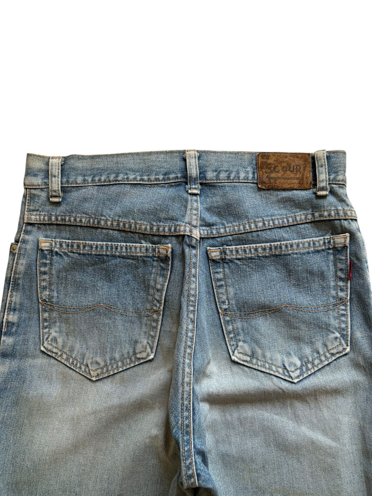 Japanese Brand × Jean Vintage Japanese Brand Mud Wash Bootcut Flare Jeans Size 28" / US 6 / IT 42 - 8 Thumbnail