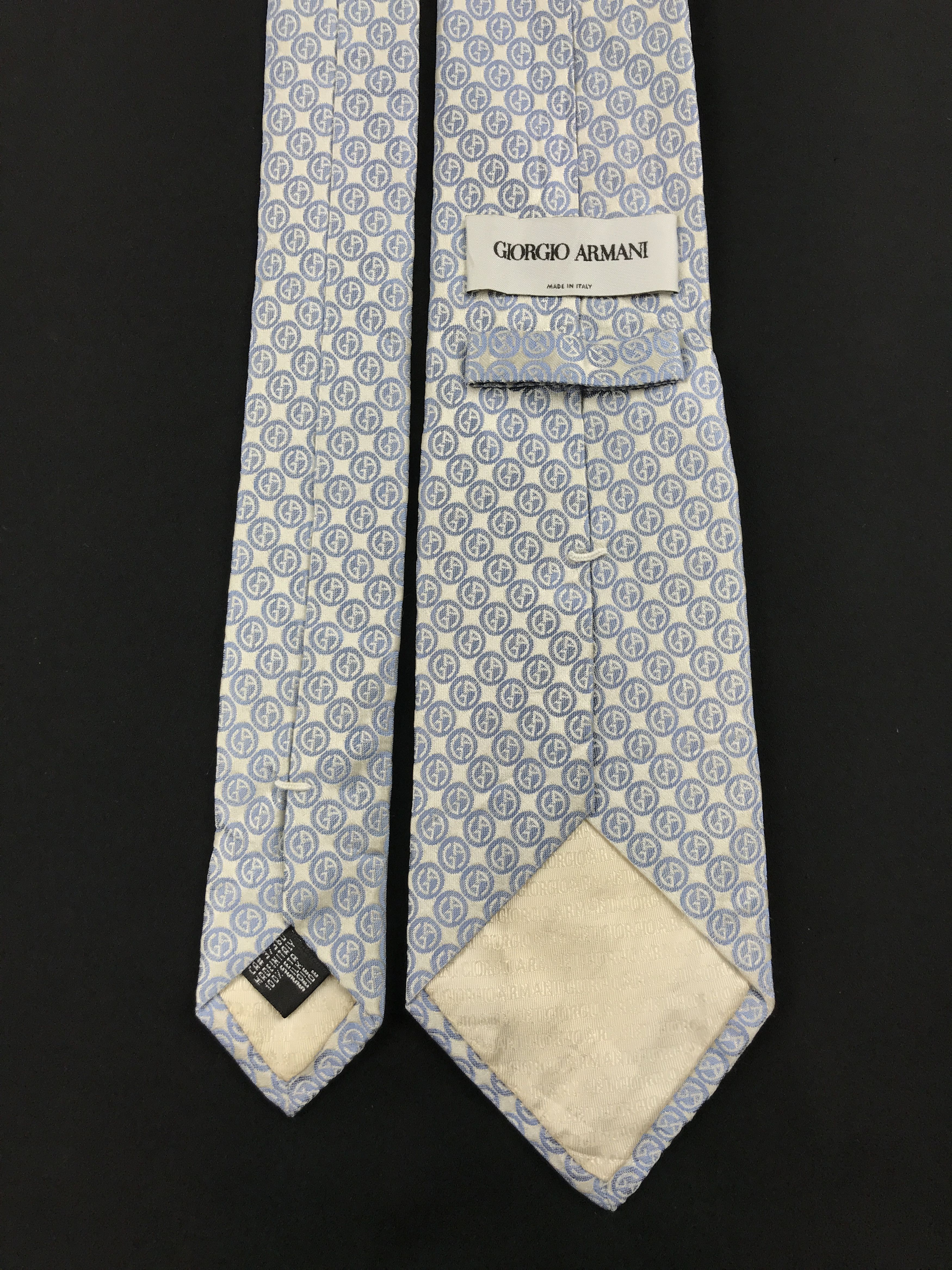 Giorgio Armani × Vintage Vintage Giorgio Armani Silk Necktie Size ONE SIZE - 4 Thumbnail