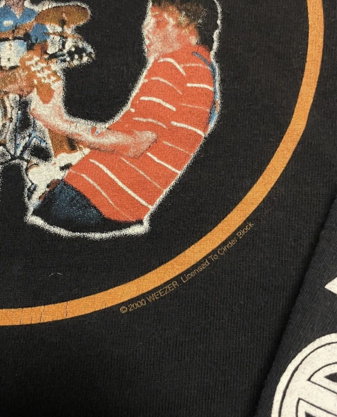 Band Tees × Vintage Vintage Y2K Weezer Tour Shirt Mens Size Small Long Sleeve Size US S / EU 44-46 / 1 - 4 Thumbnail
