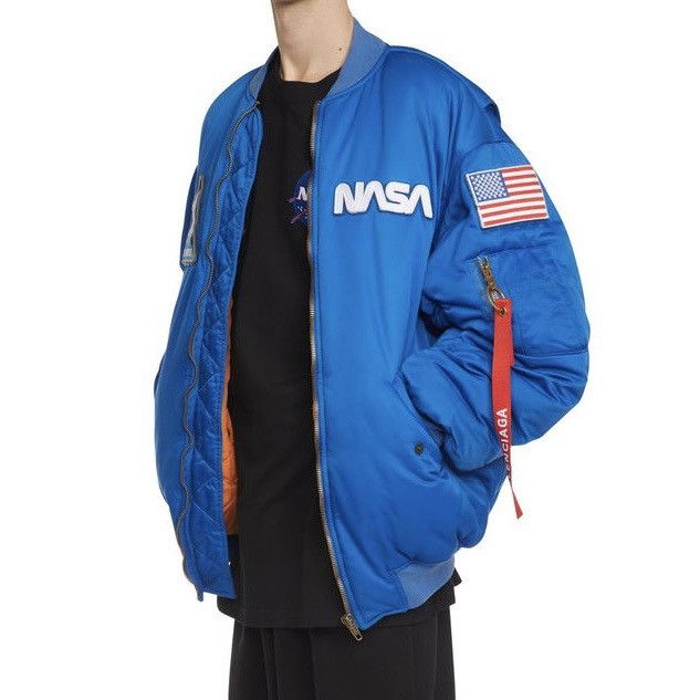 Balenciaga Balenciaga NASA Oversized Jacket Size US XL / EU 56 / 4 - 1 Thumbnail