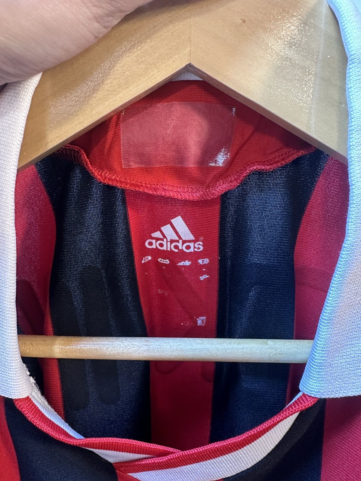 Adidas 2010-2011 AC Milan Home Kit BECKHAM 32 Size US S / EU 44-46 / 1 - 5 Thumbnail