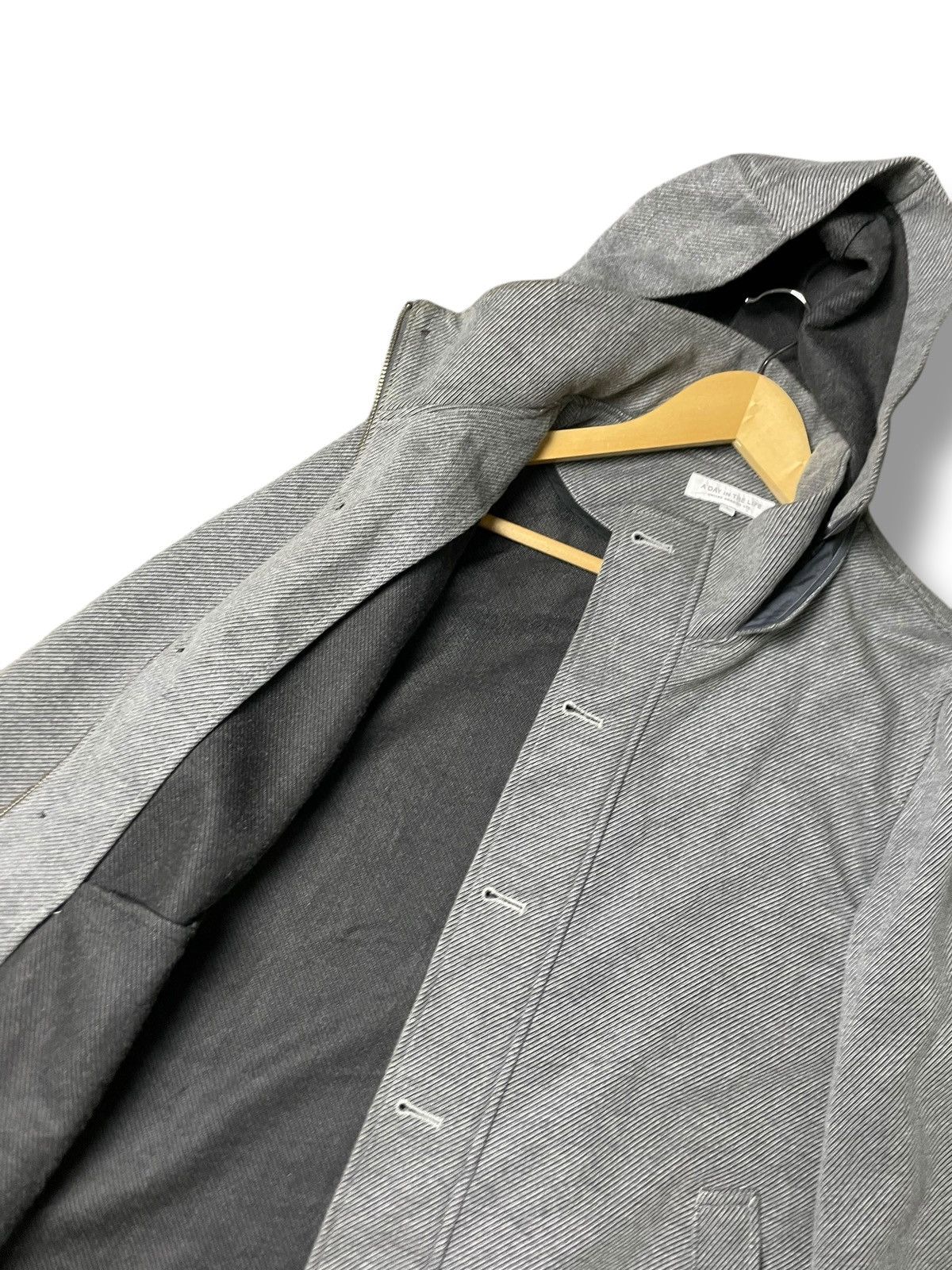 Japanese Brand × United Arrows × Vintage UNITED ARROWS Button Jacket Hoodie (78) Size US L / EU 52-54 / 3 - 7 Thumbnail