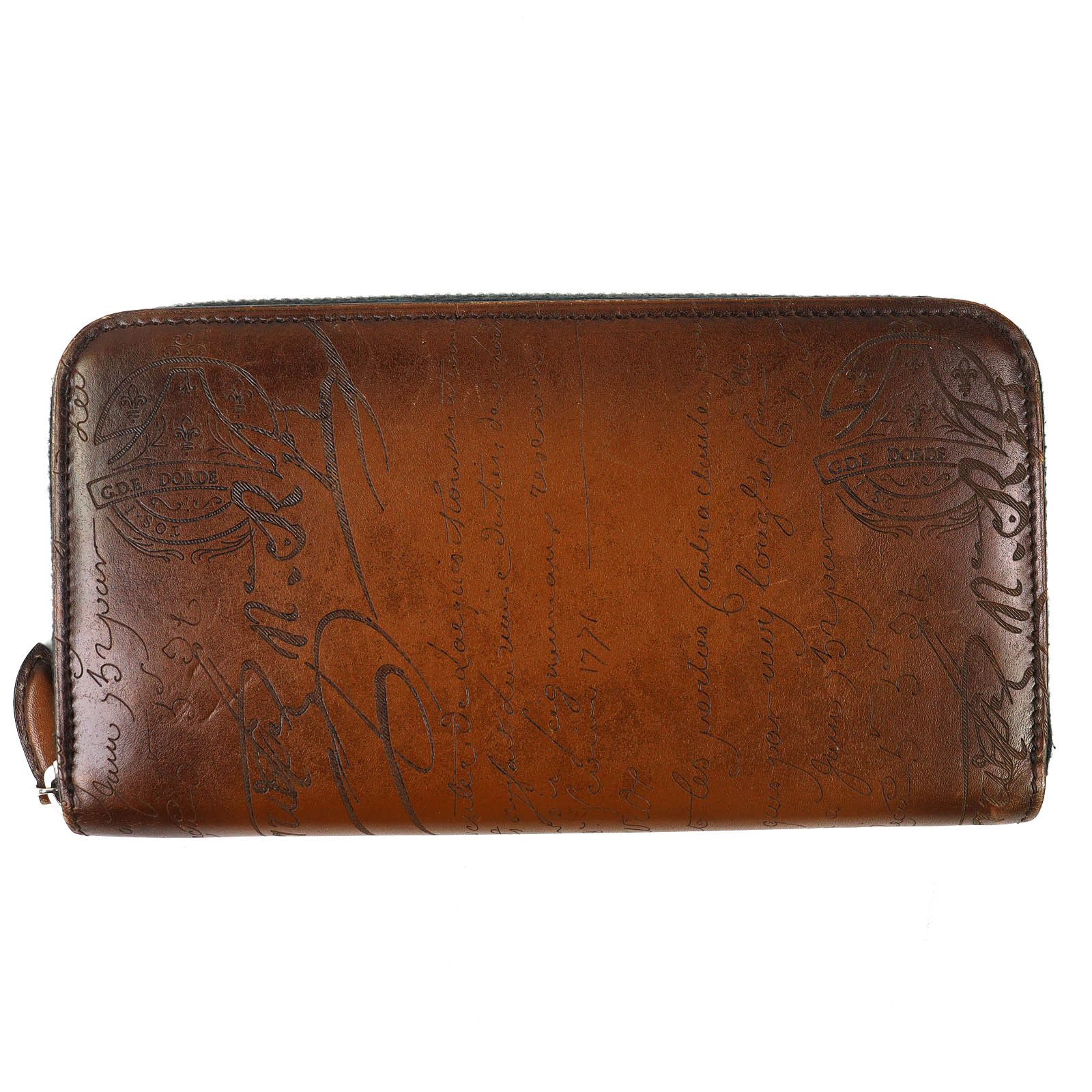 Berluti Berluti Berluti ITAUBA Calligraphy Leather Long Wallet Leather Long Wallet DUTY FREE for USA Size ONE SIZE - 1 Thumbnail
