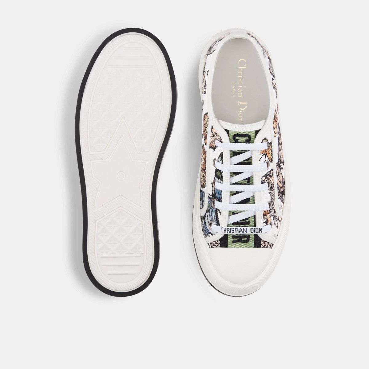 Dior o1bcso1str0225 Walk'n'Dior Platform Sneaker in Multicolor Size US 9 / IT 39 - 4 Thumbnail