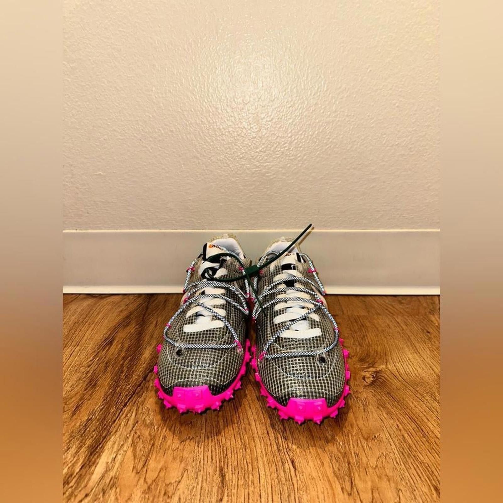 Nike Nike Waffle Racer Off-White Black (Women's) Size US 8 / IT 38 - 4 Thumbnail