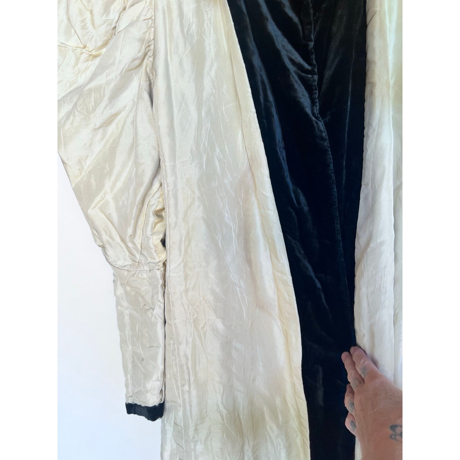 Other Vtg Elizabethian GOTHIC Princess Puff Shoulder MAXI COAT XS Size XS / US 0-2 / IT 36-38 - 7 Thumbnail