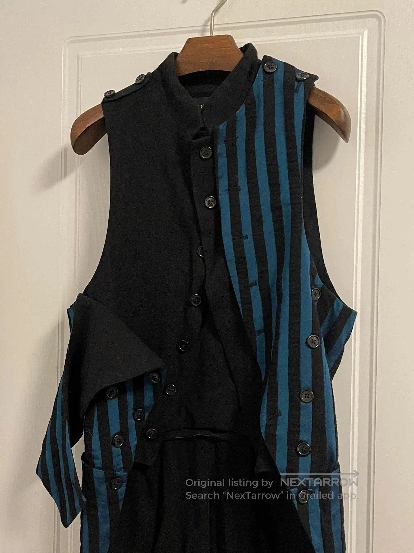 Ann Demeulemeester Ann Demeulemeester 18AW Navy Tailcoat Vest. Size US S / EU 44-46 / 1 - 1 Thumbnail
