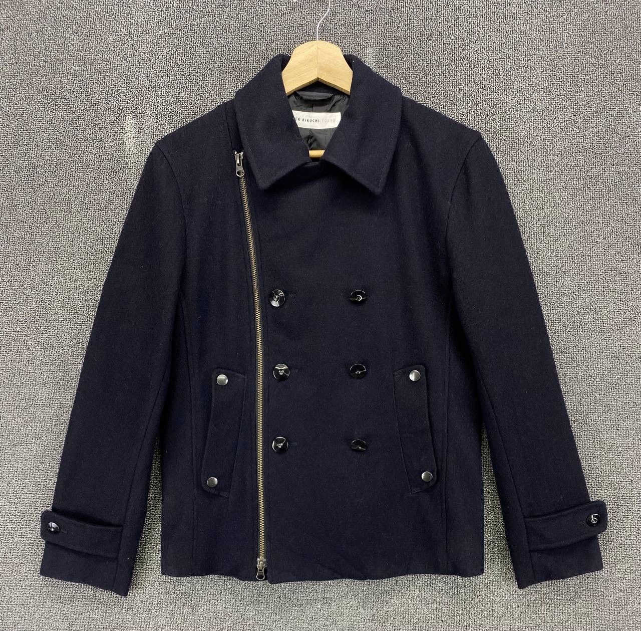 Takeo Kikuchi Vintage Takeo Kikuchi Tokyo Punk Style Wool Jacket Size M / US 6-8 / IT 42-44 - 1 Thumbnail