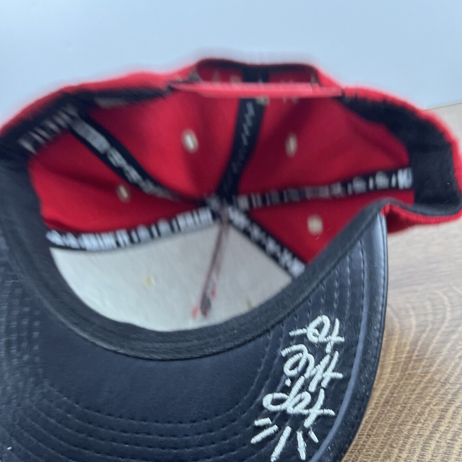 Other Wild Hat Wild Red Hat Adjustable Adult Size Hat Red Cap Size ONE SIZE - 12 Thumbnail