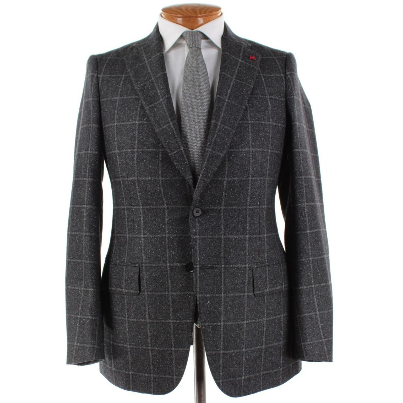 Isaia isaia Suit Size US 38 Regular in Gray Size 38R - 1 Thumbnail