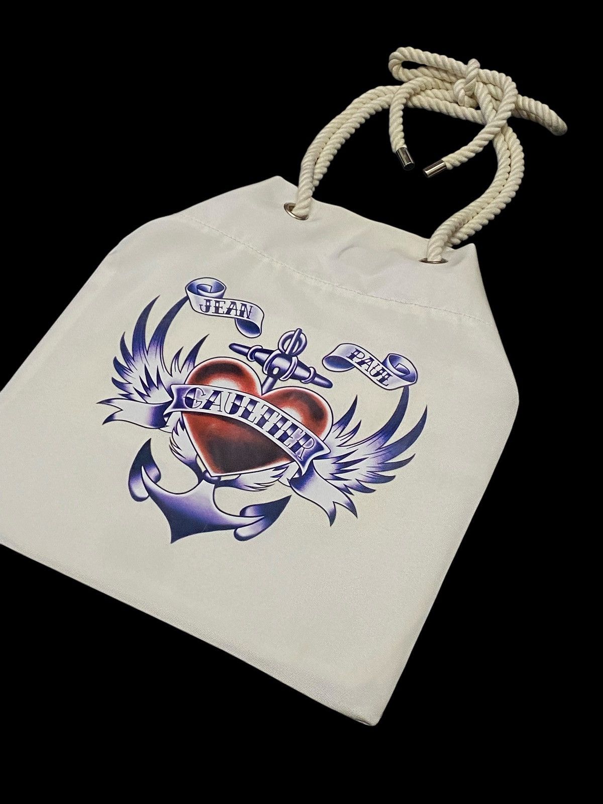 Jean Paul Gaultier Jean Paul Gaultier “LOVE” Tote Bag / Shoulder Bag Size ONE SIZE - 4 Thumbnail