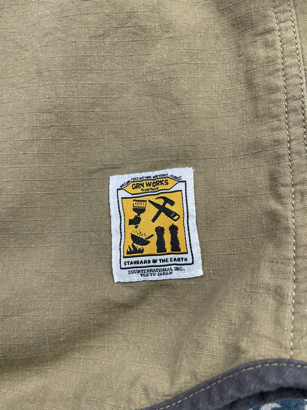 GRN GRN Works Cube Sugar Multi Tactical Pockets Workshirt Size US M / EU 48-50 / 2 - 11 Thumbnail