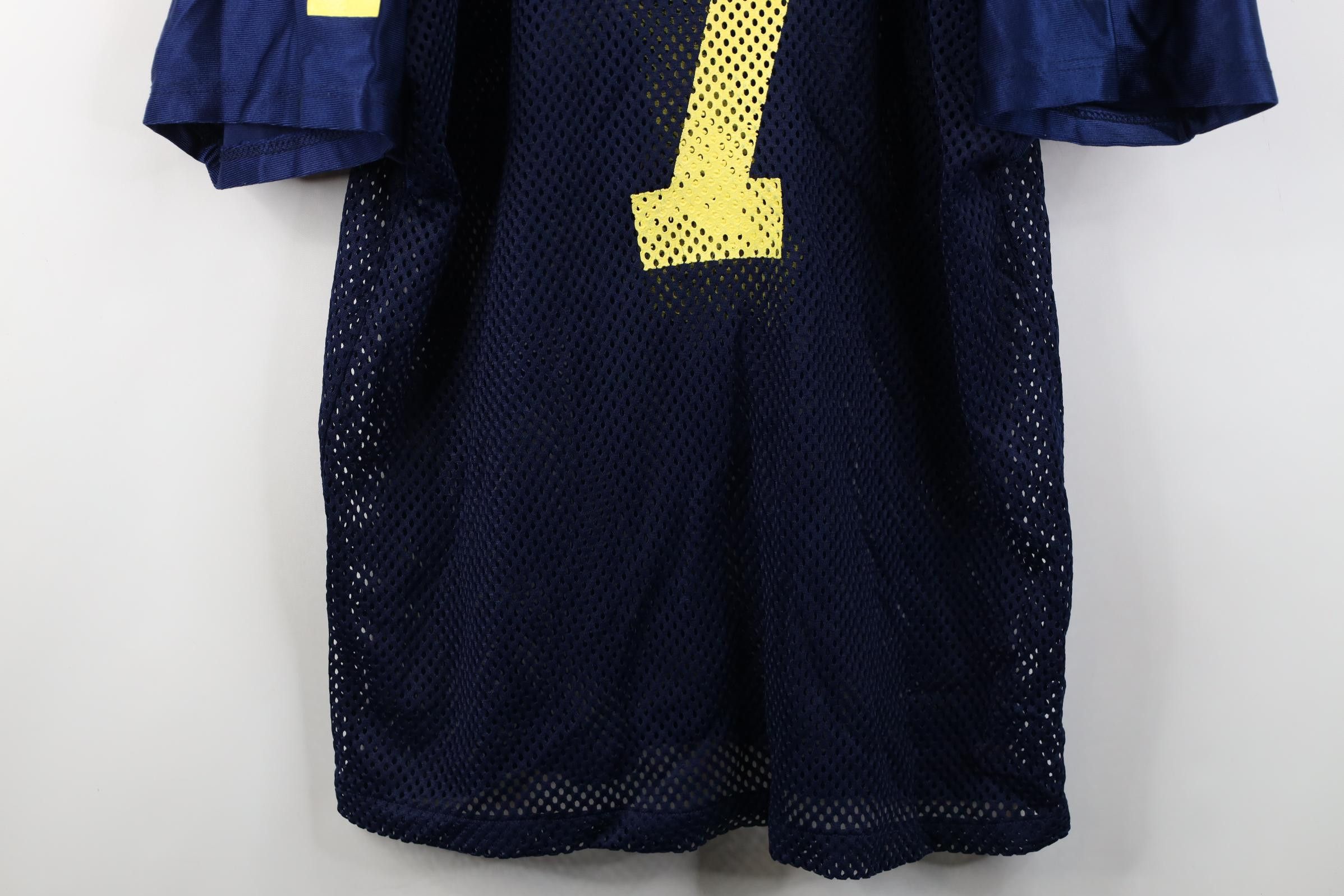 Russell Athletic Vintage 90s Russell Athletic University of Michigan Jersey Size US L / EU 52-54 / 3 - 3 Thumbnail