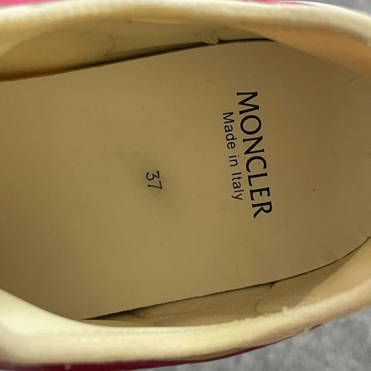 Moncler Moncler Pink Flat Sneakers. Size US 6 / IT 36 - 5 Thumbnail