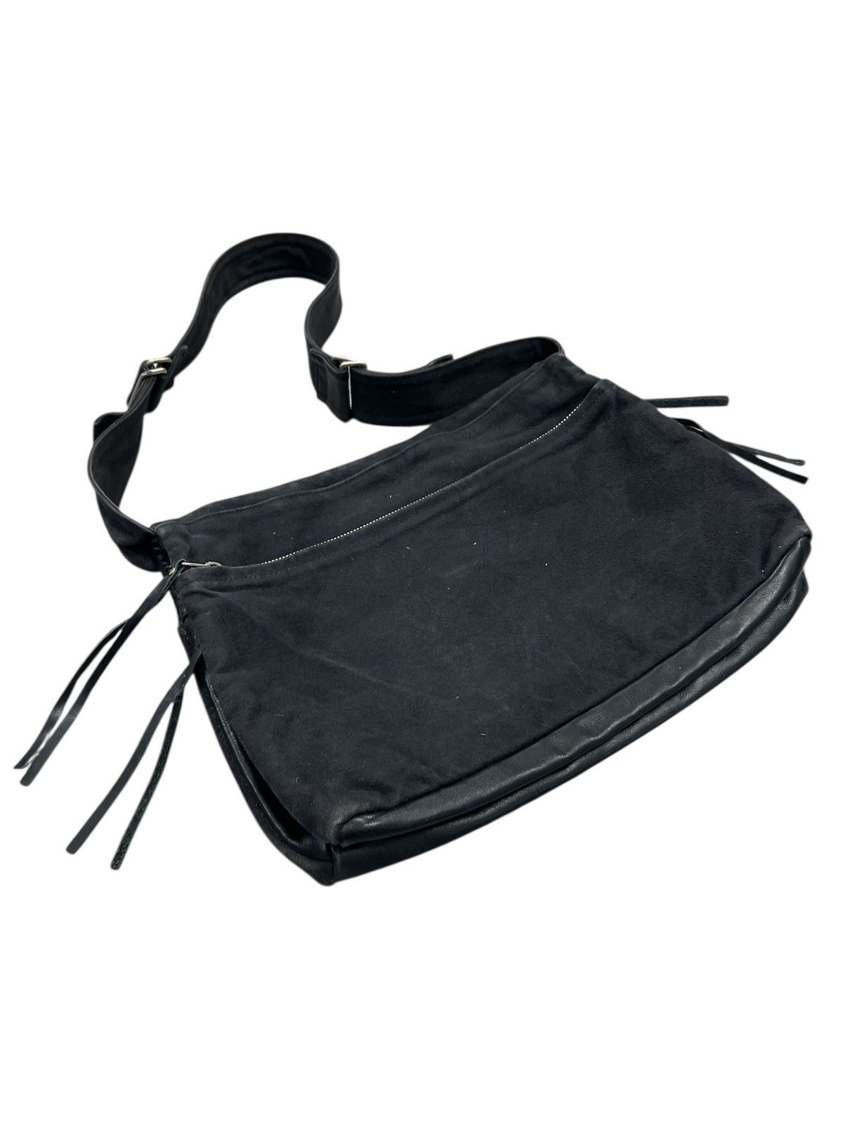 Yohji Yamamoto Y’S YOHJI YAMAMOTO LEATHER SLING BAG/CROSS BODY MAN Size ONE SIZE - 16 Thumbnail