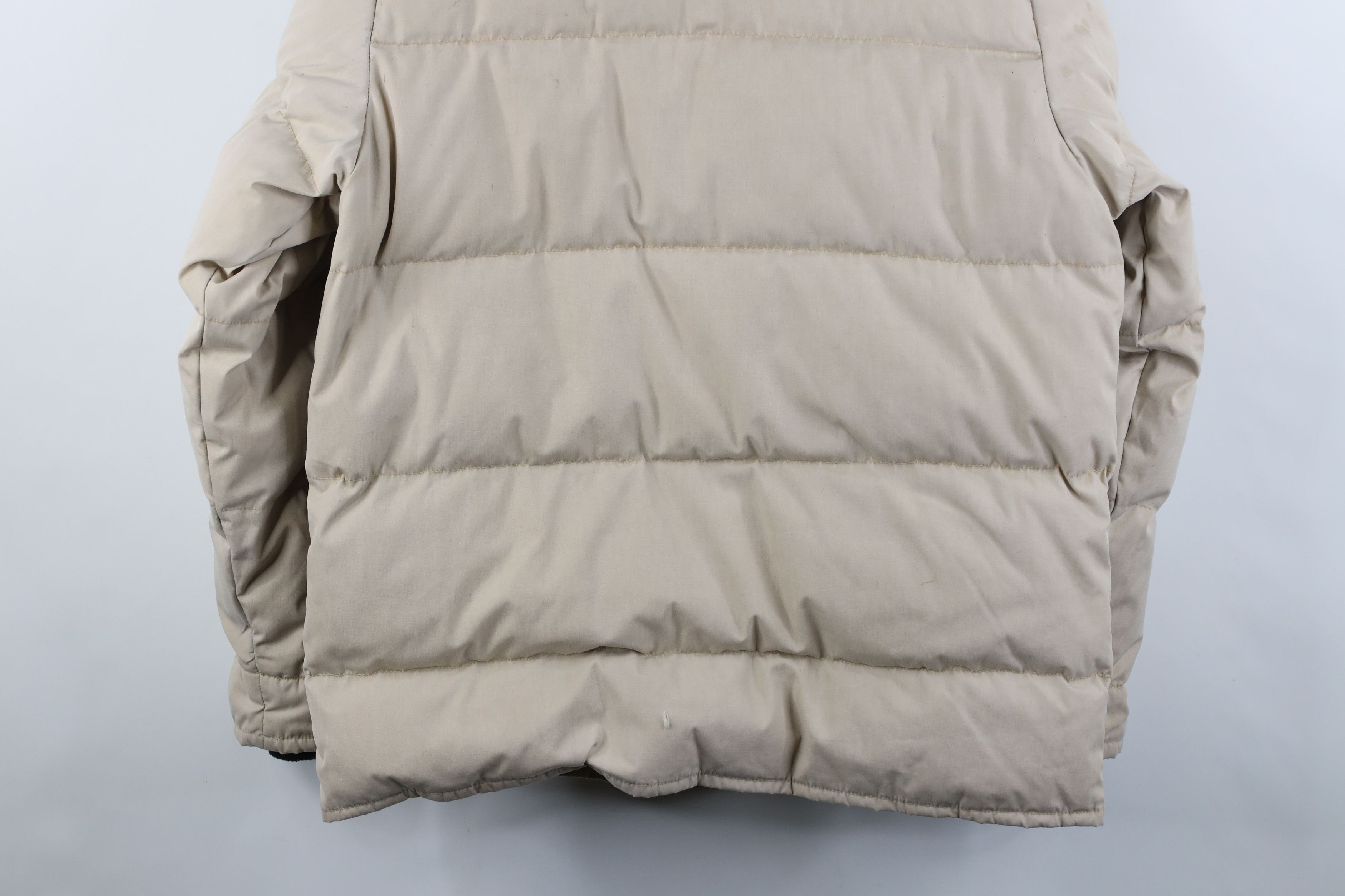 Vintage Vintage 70s Streetwear Duck Down Puffer Jacket Beige USA Size US M / EU 48-50 / 2 - 15 Thumbnail