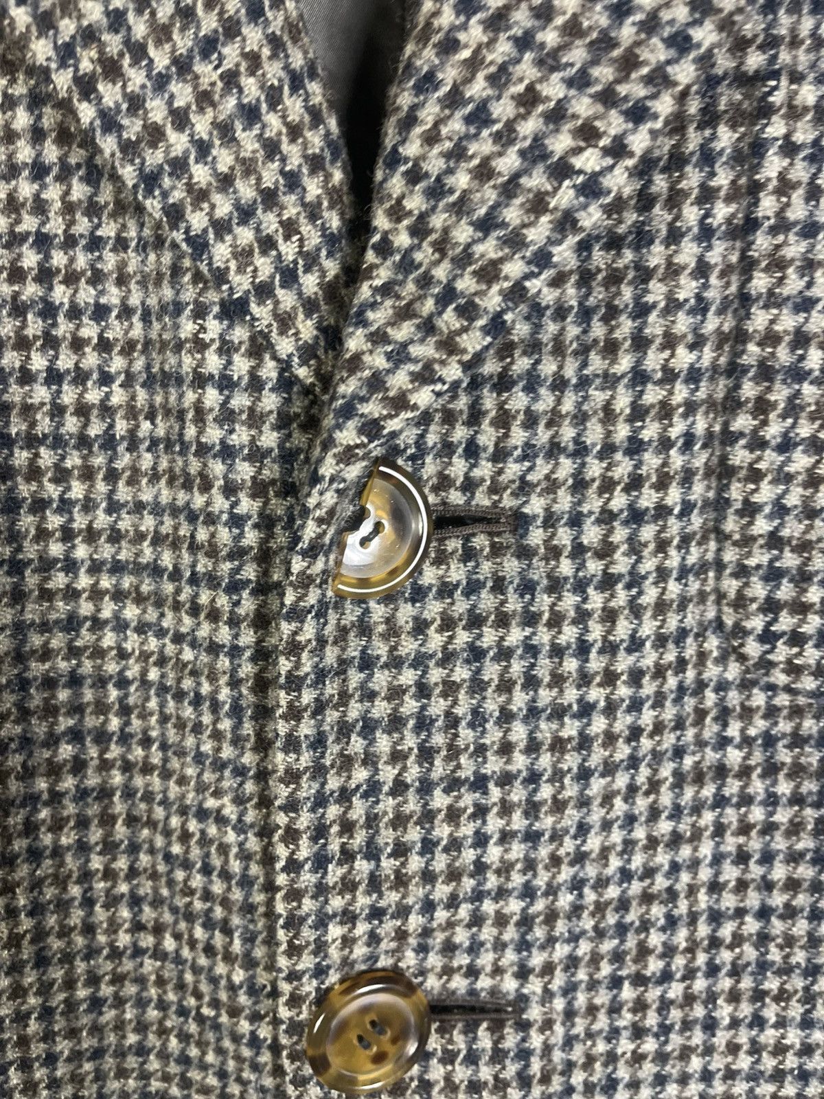 Comme des Garcons Homme Plus Comme des Garçons Homme Plus Houndstooth Wool Blazer Jacket Size US M / EU 48-50 / 2 - 8 Thumbnail