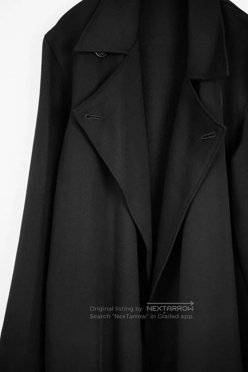 Y's Y's 96aw archive extra long asymmetric lapel robe Size ONE SIZE - 5 Thumbnail