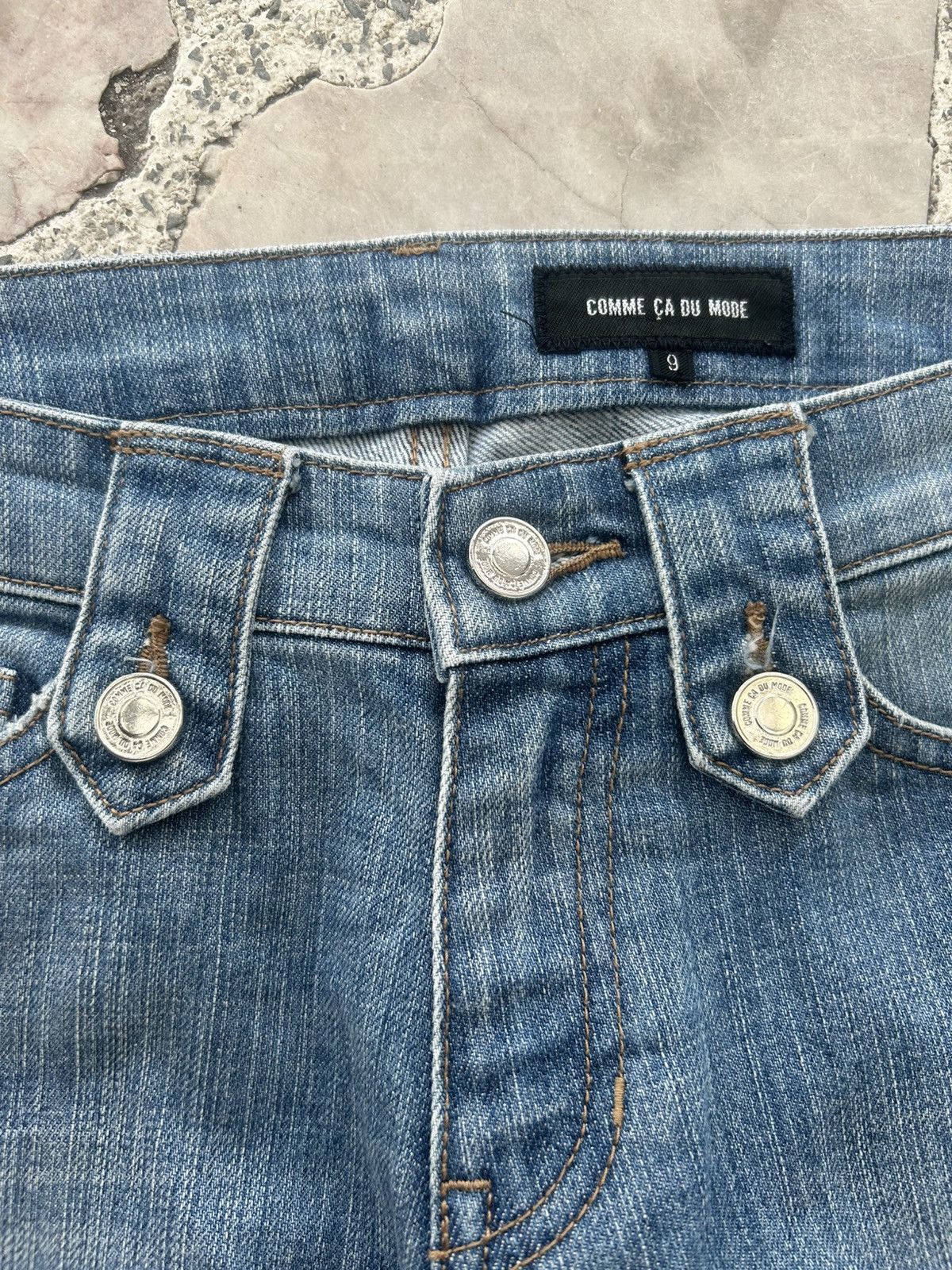 Comme Ca Ism Comme Ca Du Mode Straight Cut Denim Size US 29 - 5 Thumbnail