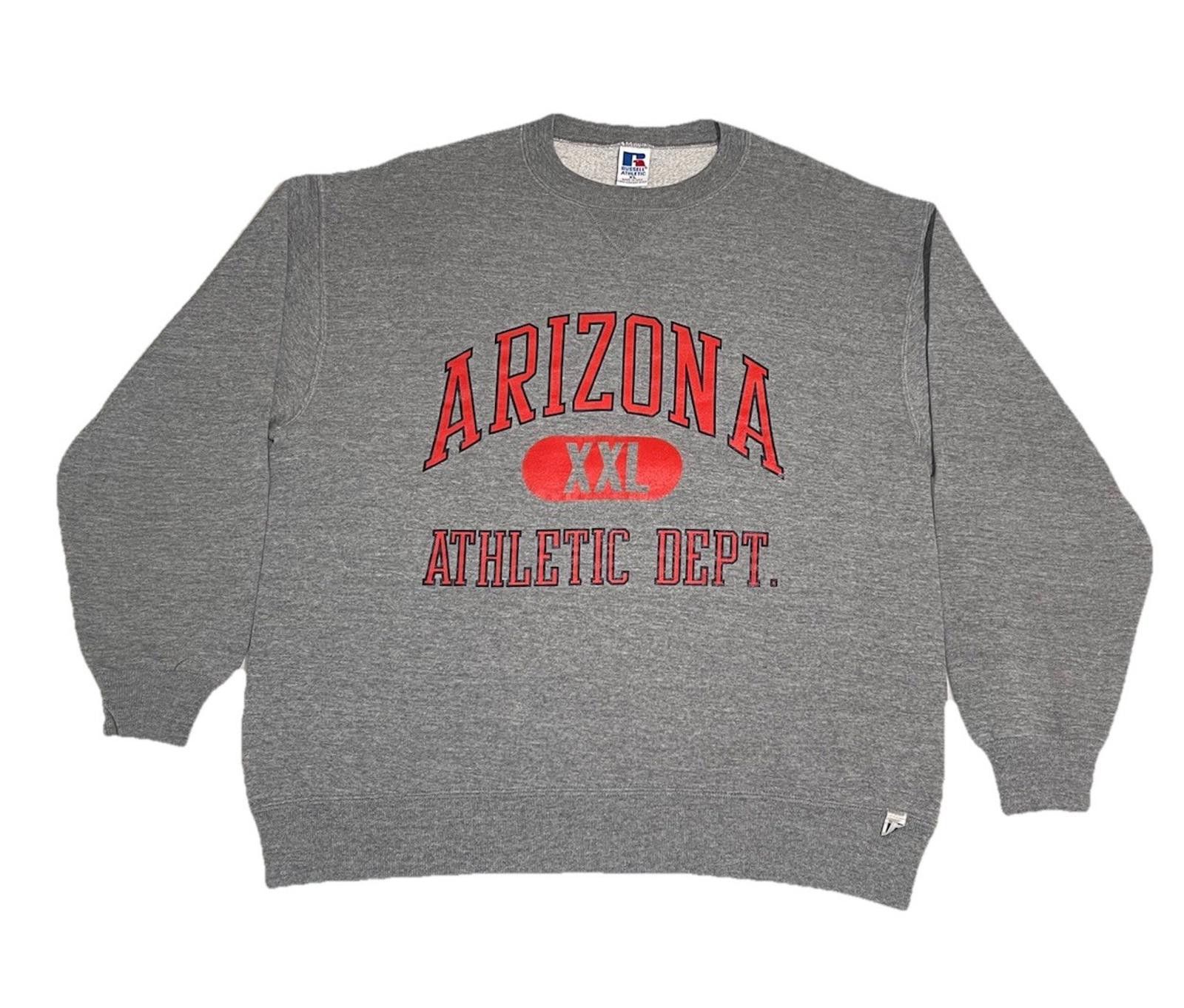 Russell Athletic 1990s University Of Arizona Russel Athletic Crewneck USA XL Size US XL / EU 56 / 4 - 1 Thumbnail