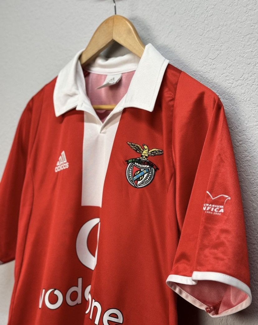 Adidas Adidas Benfica 2004 Spain Soccer Jersey Vintage Size US S / EU 44-46 / 1 - 2 Thumbnail